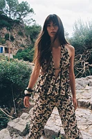 TOP HALTER IMPRIMÉ
