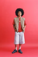 TWILL LABEL VEST