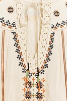 EMBROIDERED DRESS ZW COLLECTION