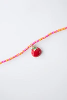 TWO-PACK OF TOMATO AND LEMON NECKLACES