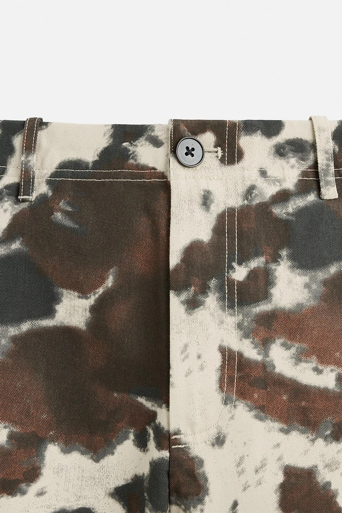 ANIMAL PRINT SHORTS
