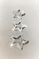 SET OF CHILDREN’S STAR HAIR CLIPS (SET OF 3)