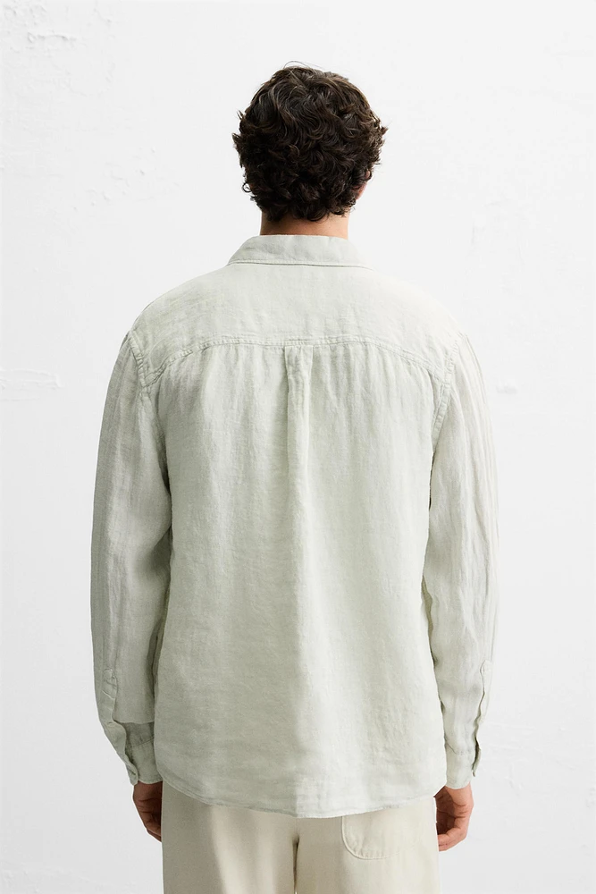 100% LINEN SHIRT