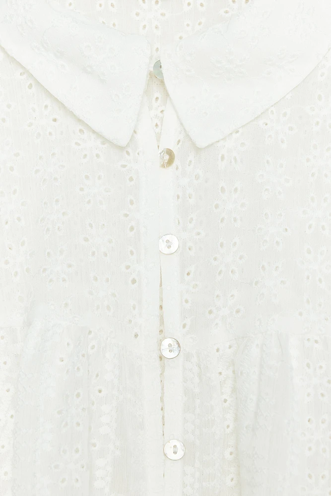 CHEMISE BRODERIES PERFORÉES
