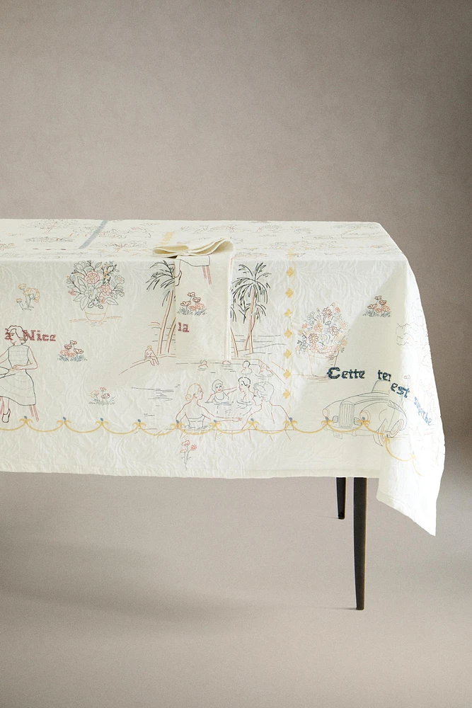 NAPPE COTON TOILE DE JOUY