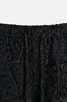GEOMETRIC JACQUARD SHORTS