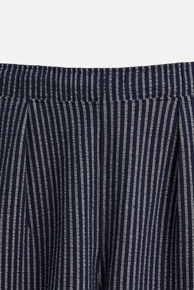 PANTALON RELAXED FIT SEERSUCKER