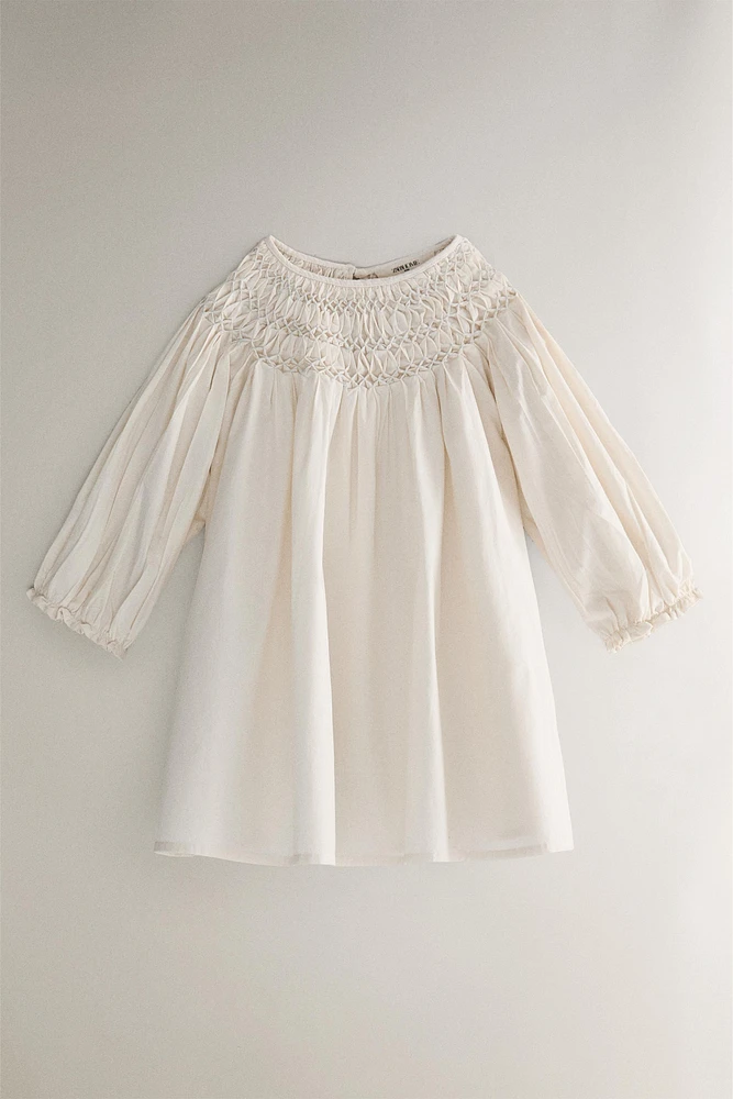 ROBE ENFANT NID D’ABEILLE