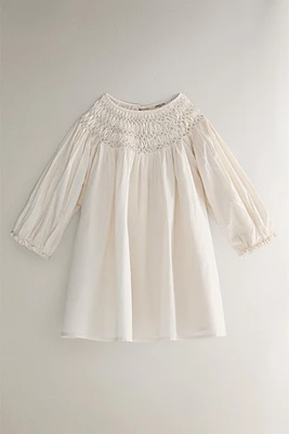 ROBE ENFANT NID D’ABEILLE