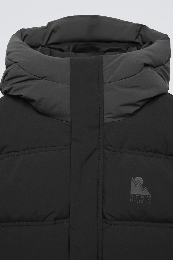 RECCO® SYSTEM WINDPROOF AND WATER REPELLENT DOWN JACKET SKI COLLECTION