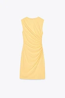 ROBE COURTE DRAPÉE