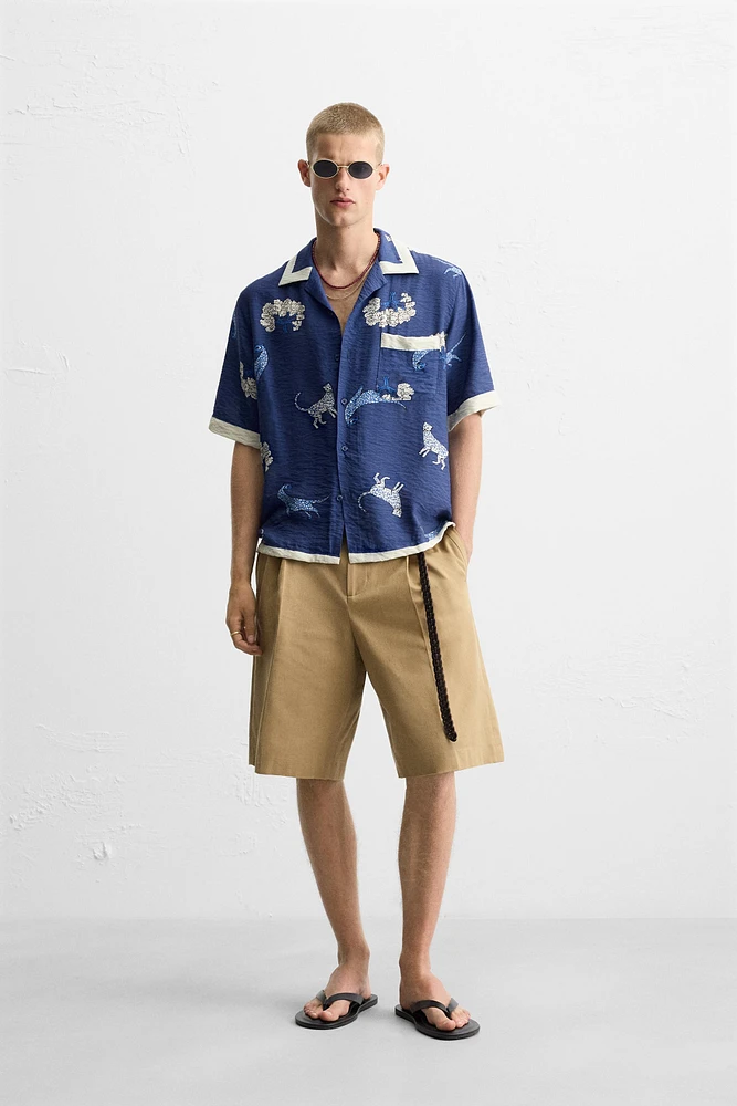CHEMISE À IMPRIMÉ ANIMAUX