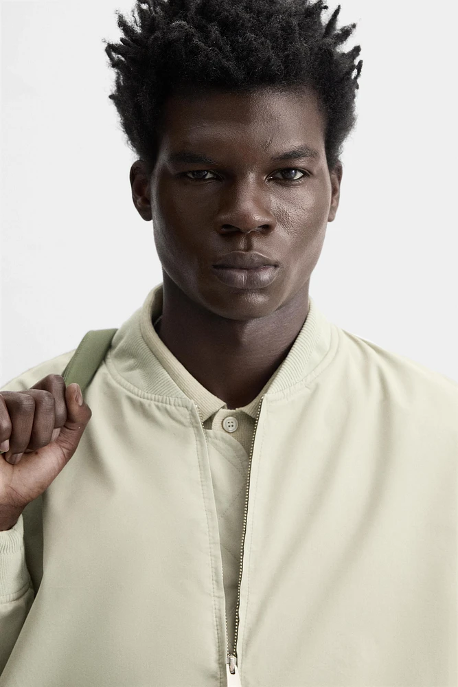 BLOUSON BOMBER RELAXED FIT