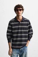 POLO PIQUÉ RAYURES