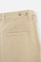 PANTALON À TEXTURE