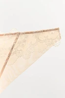 CULOTTE MESH BRODÉE