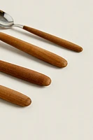 4-PIECE MAPLE FLATWARE SET