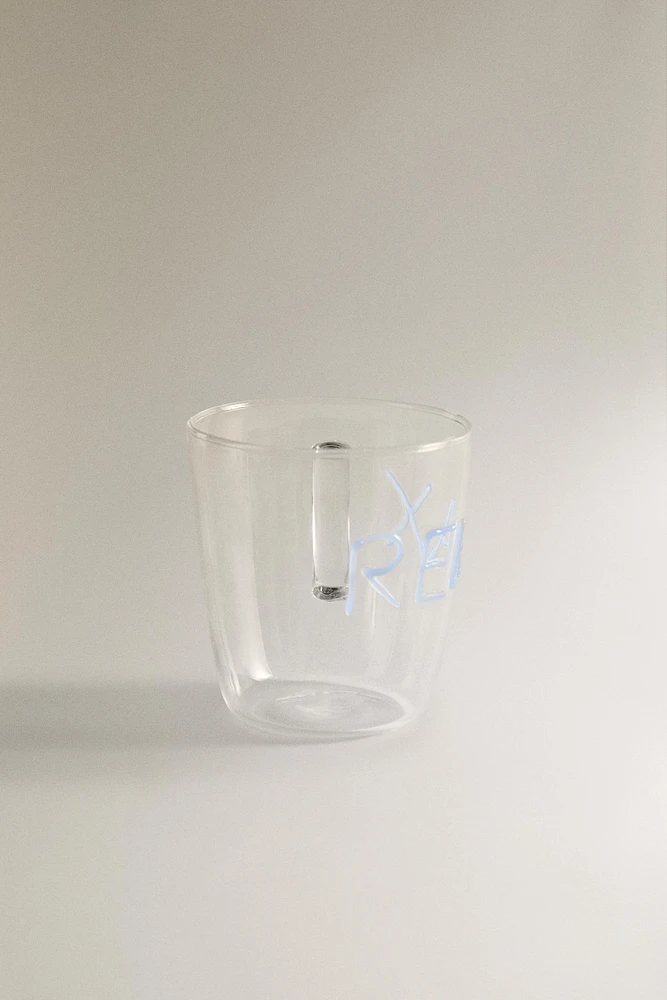 TASSE BOROSILICATE INSCRIPTION