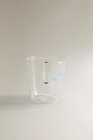 TASSE BOROSILICATE INSCRIPTION