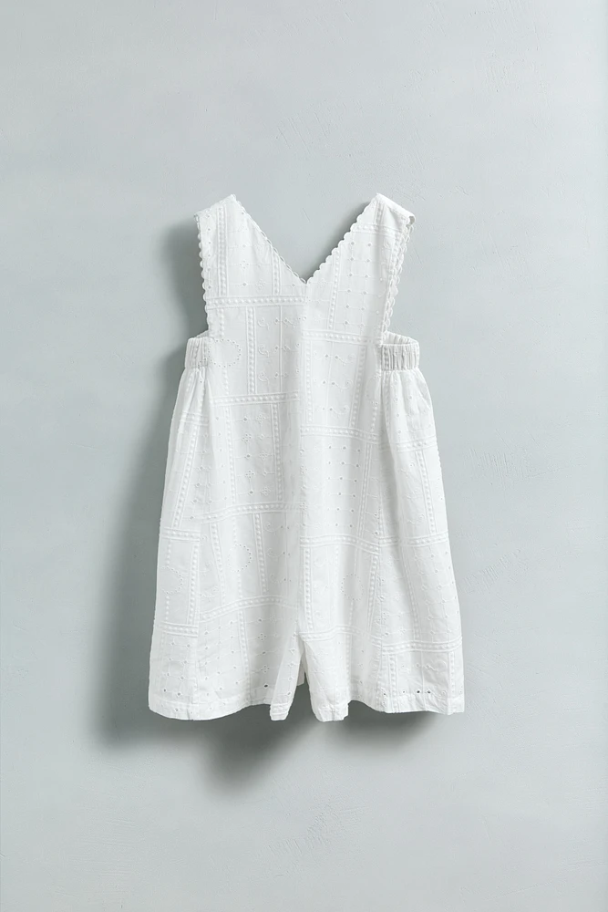 COMBI-SHORT BRODÉ SUISSE