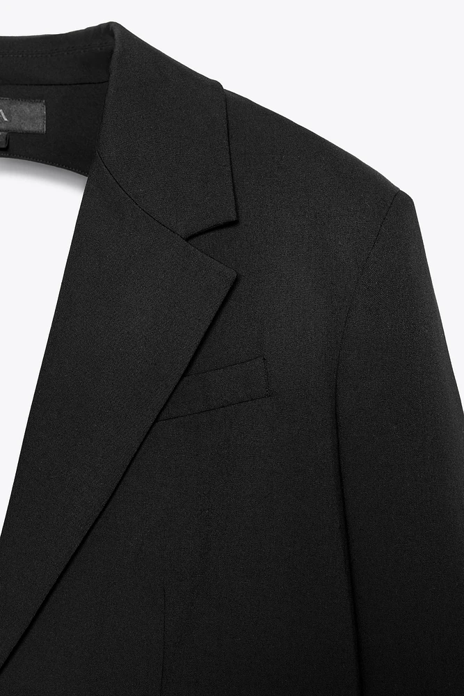 BLAZER DÉCOUPÉ DOS