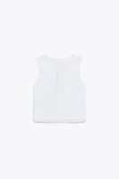 TOP INTERLOCK CROCHET