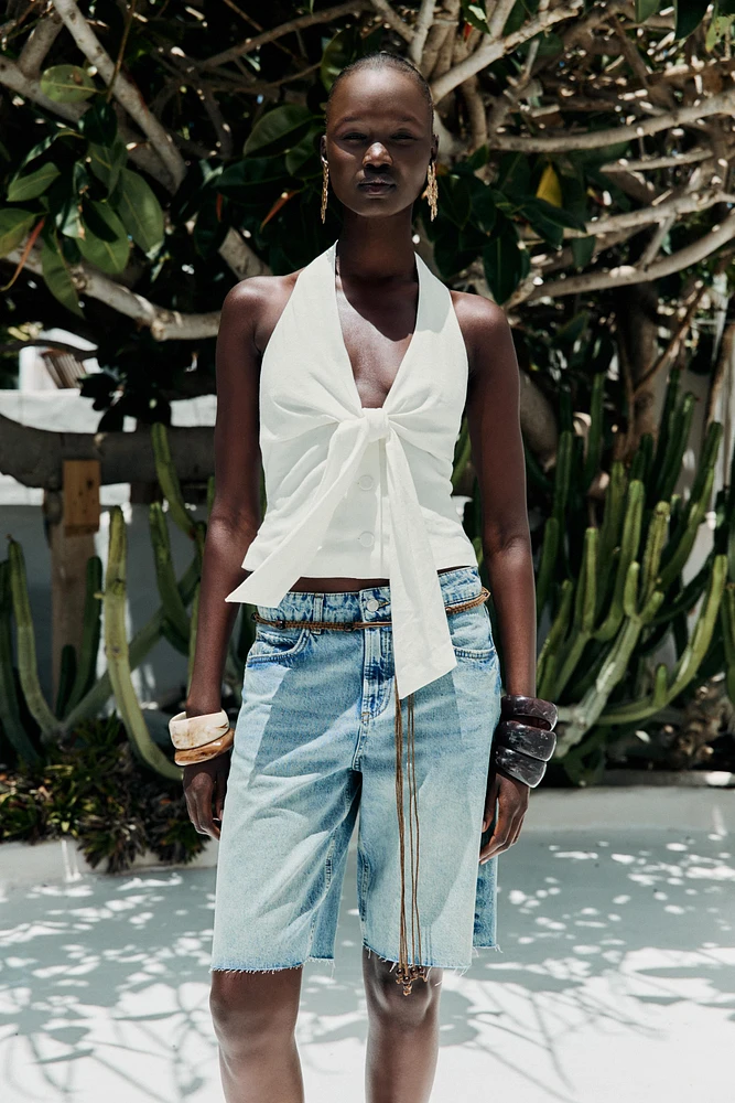 BERMUDA Z1975 EN JEAN TAILLE NORMALE