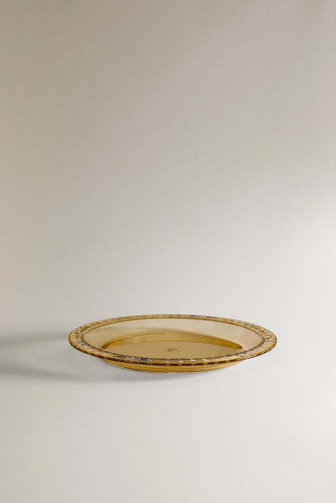 CHILDREN'S PEANUTS™ PLATE WITH BORDER