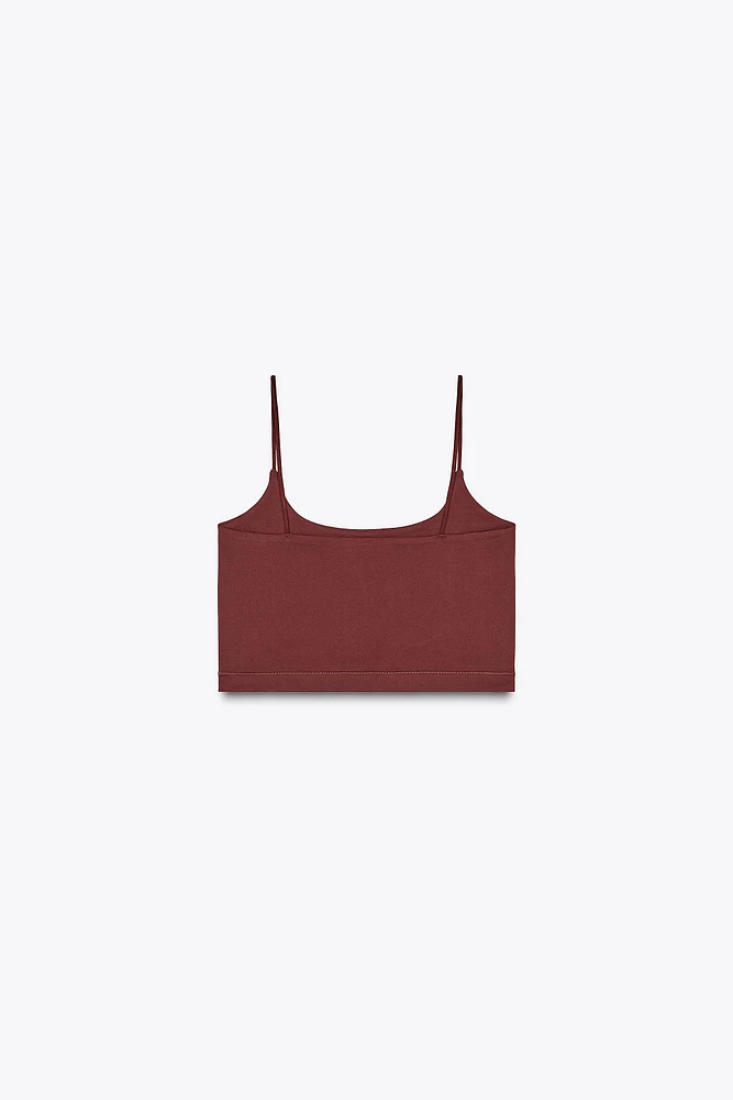 SEAMLESS CROP TOP
