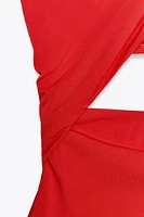 BODY CROISÉ CUT OUT