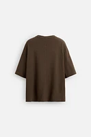PRINTED KNIT T-SHIRT