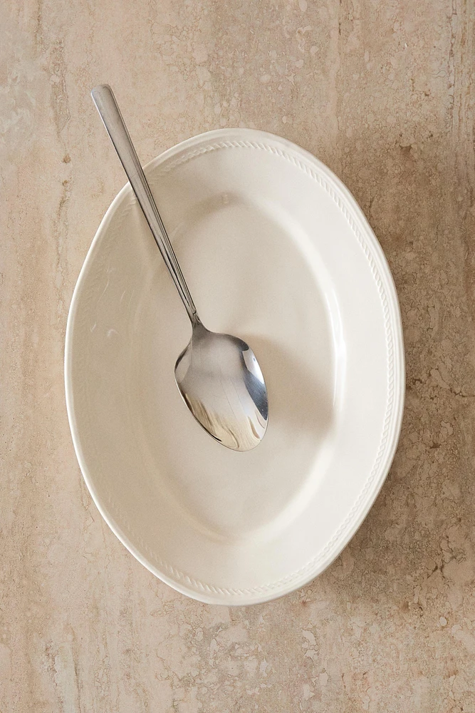 PLAT FAÏENCE CHAÎNES