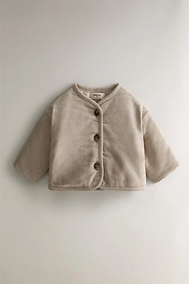 VESTE ENFANT VELOURS CÔTELÉ