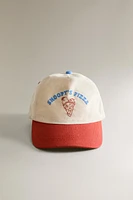 CHILDREN’S PEANUTS™ PIZZA COTTON CAP