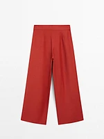 Pantalon fluide à pinces