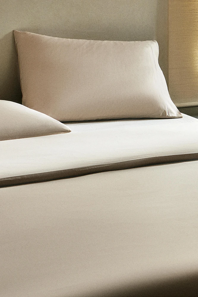 HOUSSE DE COUETTE SATIN ( FILS
