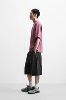 WASHED EMBROIDERED T-SHIRT