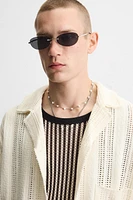 OPEN WEAVE SHIRT