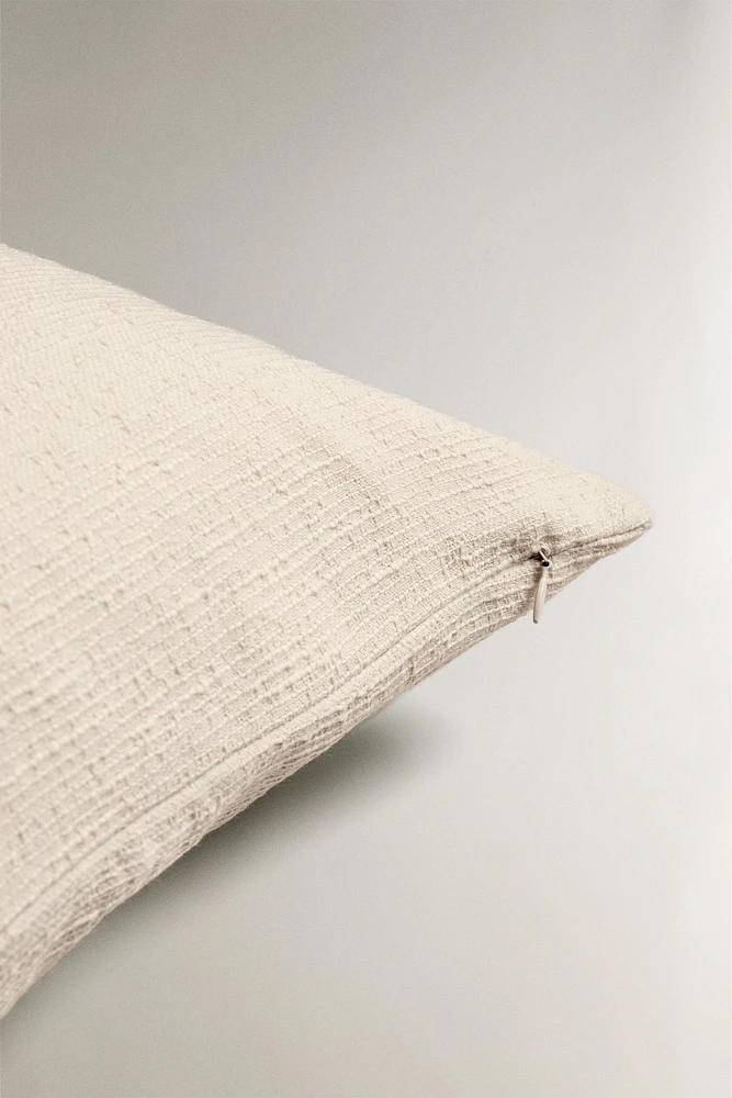 TEXTURED THROW PILLOW COVER