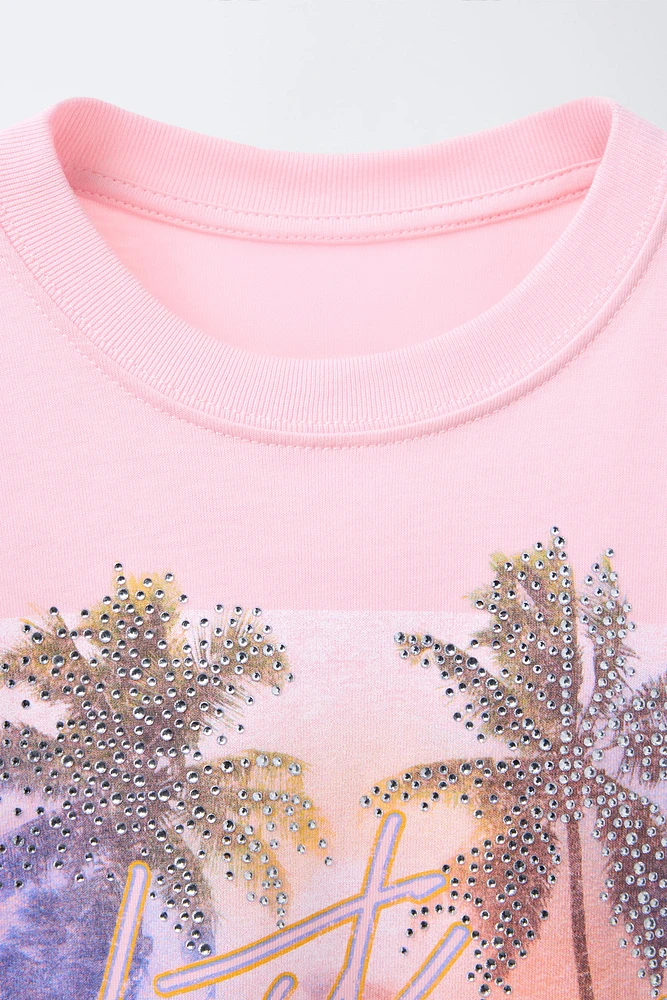 T-SHIRT FESTIVAL STRASS