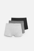 3 PACK OF COMBINATION BOXERS