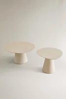OUTDOOR TABLE WITH CONICAL BASE
