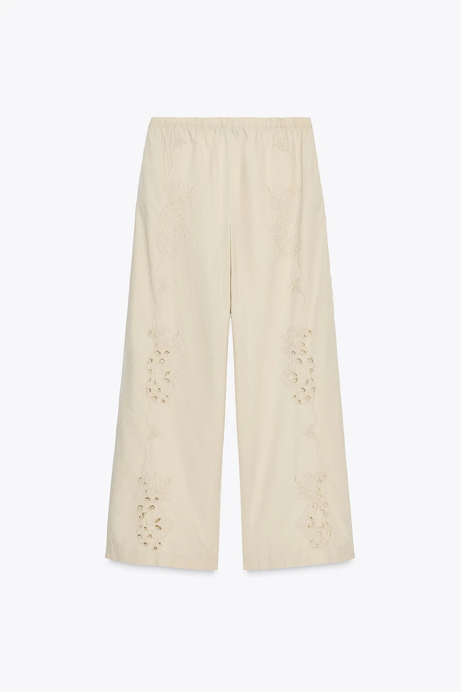 PANTALON PYJAMA BRODÉ
