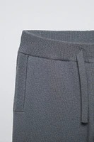 KNIT JOGGER PANTS