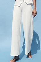 PANTALON LARGE TEXTURÉ