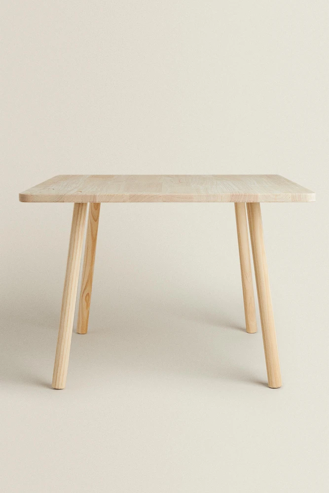 TABLE BOIS OURSON