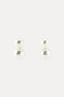 DOUBLE PEARL EARRINGS