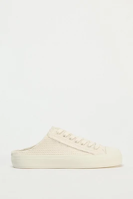 OPEN BACK SNEAKERS