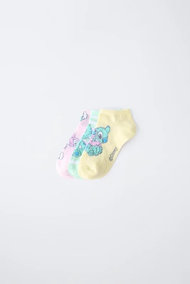 LOT DE TROIS PAIRES SOCQUETTES LILO & STITCH © DISNEY