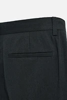 HEMP WOOL SUIT PANTS